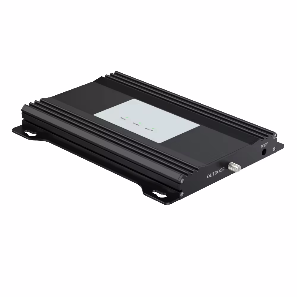 Tri-Band 900Mhz 2100Mhz LTE FDD Cellphone Signal Amplifier Booster Supports 4G GSM 3G LTE Networks Travel RV Truck Repeater